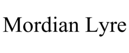 MORDIAN LYRE trademark
