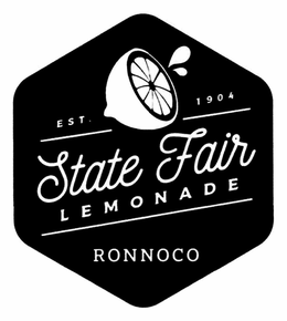 EST 1904 STATE FAIR LEMONADE RONNOCO trademark