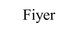 FIYER trademark
