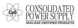 CPS CONSOLIDATED POWER SUPPLY NUCLEAR CERTIFIED PRODUCTS trademark