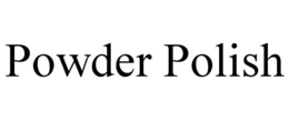 POWDER POLISH trademark