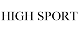 HIGH SPORT trademark