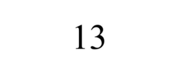 13 trademark
