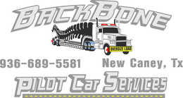 BACKBONE 936-689-5581 NEW CANEY, TX PILOT CAR SERVICES trademark