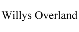 WILLYS OVERLAND trademark