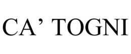 CA' TOGNI trademark