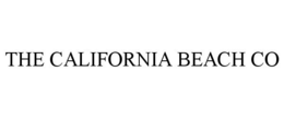 THE CALIFORNIA BEACH CO trademark