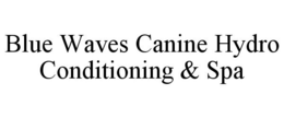 BLUE WAVES CANINE HYDRO CONDITIONING & SPA trademark