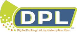 DPL DIGITAL PACKING LIST BY REDEMPTION PLUS trademark