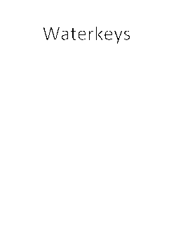 WATERKEYS trademark