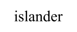 ISLANDER trademark