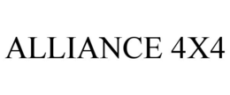 ALLIANCE 4X4 trademark