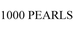 1000 PEARLS trademark