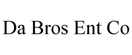 DA BROS ENT CO trademark