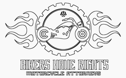 BIKERS HAVE RIGHTS MOTORCYCLE ATTORNEYS trademark