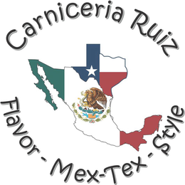 CARNICERIA RUIZ FLAVOR MEX-TEX-STYLE trademark