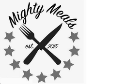 MIGHTY MEALS EST. 2015 trademark