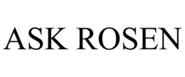 ASK ROSEN trademark