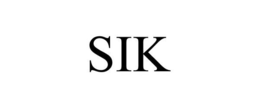 SIK trademark