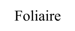 FOLIAIRE trademark