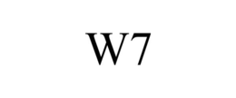 W7 trademark