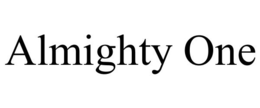ALMIGHTY ONE trademark