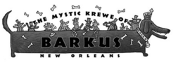 THE MYSTIC KREWE OF BARKUS NEW ORLEANS trademark