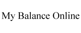 MY BALANCE ONLINE trademark