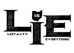 L.I.E. LOYALTY IS EVERYTHING trademark