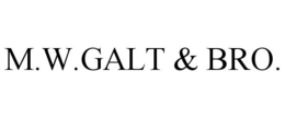 M.W.GALT & BRO. trademark