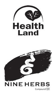 HEALTH LAND NINE HERBS COMPOUND 9 trademark