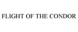 FLIGHT OF THE CONDOR trademark