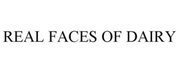 REAL FACES OF DAIRY trademark