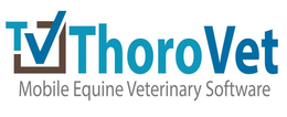 TV THOROVET MOBILE EQUINE VETERINARY SOFTWARE trademark