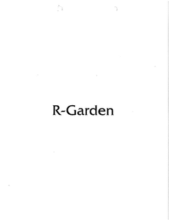 R-GARDEN trademark