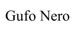 GUFO NERO trademark