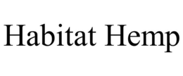 HABITAT HEMP trademark