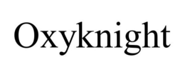 OXYKNIGHT trademark