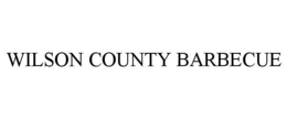 WILSON COUNTY BARBECUE trademark