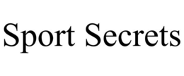 SPORT SECRETS trademark