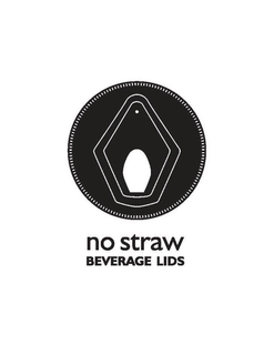 NO STRAW BEVERAGE LIDS trademark