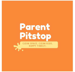 PARENT PITSTOP CLEAN SPACE. CLEAN KIDS. HAPPY FAMILY. trademark