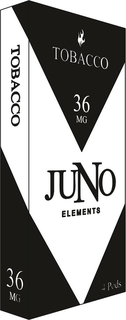 JUNO ELEMENTS TOBACCO 36 MG 4 PODS trademark