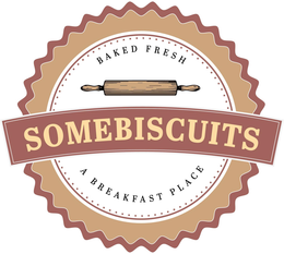 SOMEBISCUITS BAKED FRESH A BREAKFAST PLACE trademark