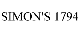 SIMON'S 1794 trademark