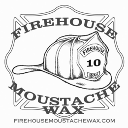 FIREHOUSE MOUSTACHE WAX FIREHOUSE WAX 10 FIREHOUSEMOUSTACHEWAX.COM trademark