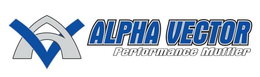 AV ALPHA VECTOR PERFORMANCE MUFFLER trademark