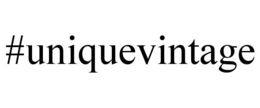 #UNIQUEVINTAGE trademark