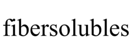 FIBERSOLUBLES trademark