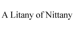 A LITANY OF NITTANY trademark